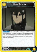Kaiju No. 8 : Mina Ashiro (002) - Yellow - (Uncommon)