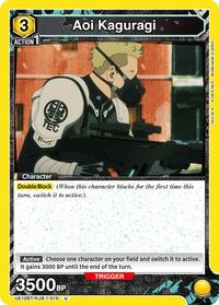 Kaiju No. 8 : Aoi Kaguragi (015) - Yellow - (Uncommon)