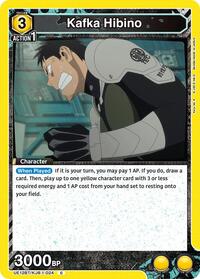 Kaiju No. 8 : Kafka Hibino (024) - Yellow - (Common)