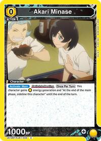 Kaiju No. 8 : Akari Minase (032) - Yellow - (Common)