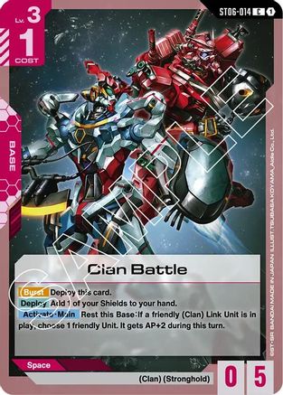 Clan Battle (ST06-014) - Starter Deck 06 Clan Unity