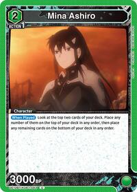Kaiju No. 8 : Mina Ashiro (043) - Green - (Uncommon)