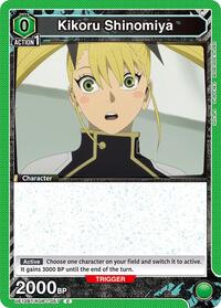 Kaiju No. 8 : Kikoru Shinomiya (057) - Green - (Common)