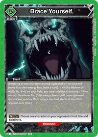 Kaiju No. 8 : Brace Yourself - Green - (Rare)