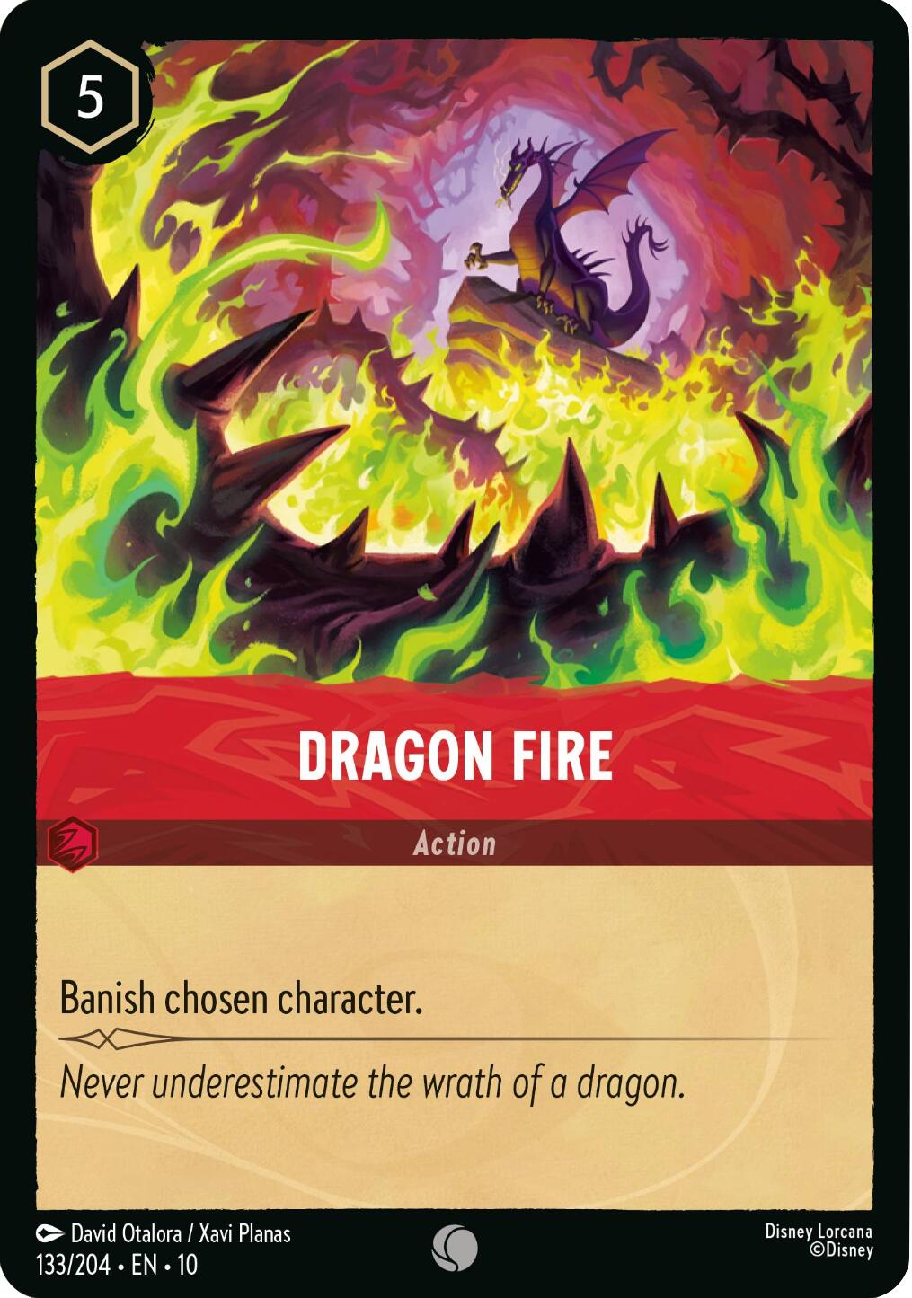 Dragon Fire (133/204) [Whispers in the Well]