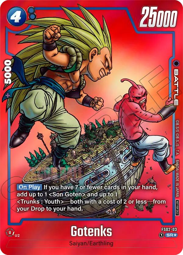Gotenks (FS02-03) (Limited Pack MANGA Version 02) [Fusion World Promotion Cards]