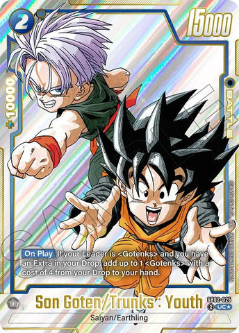 Son Goten/Trunks : Youth (Alternate Art) [Manga Booster 02]
