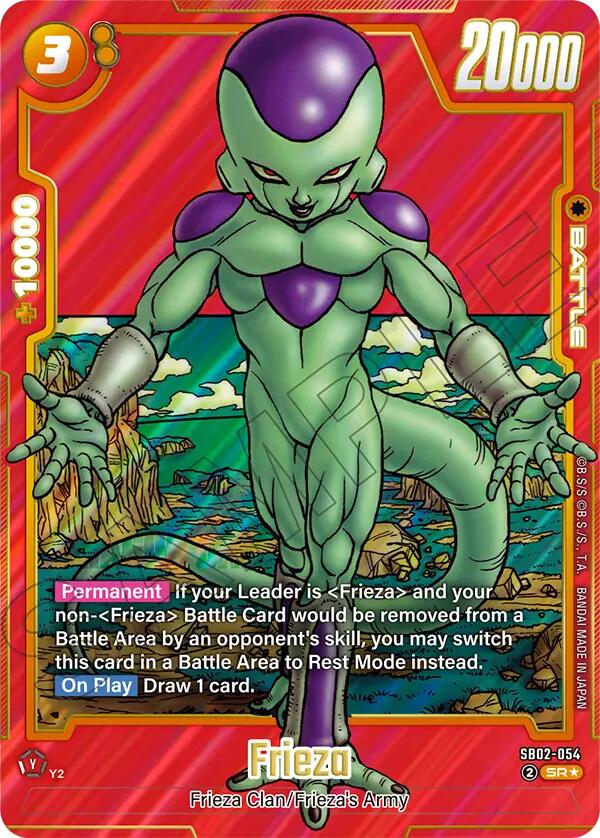 Frieza (SB02-054) (Alternate Art) [Manga Booster 02]