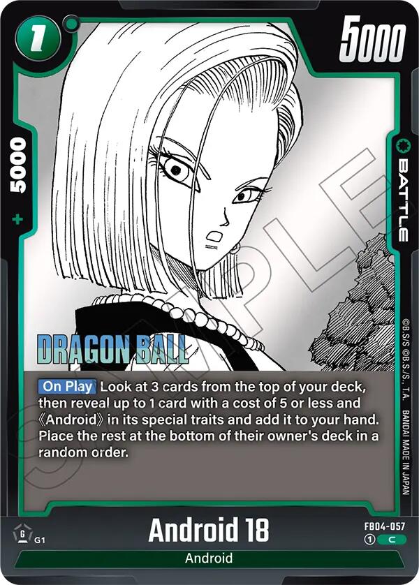 Android 18 [Manga Booster 02]