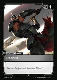 Origins : Recruit (272) // Buff - 272/298 - Normal - Common