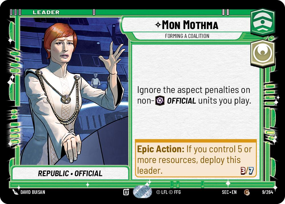Mon Mothma - Forming a Coalition (9/264) (9/264) [Secrets of Power]