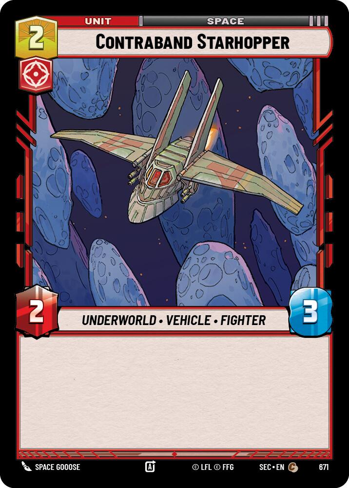 Contraband Starhopper (671) (Foil) (671) [Secrets of Power]
