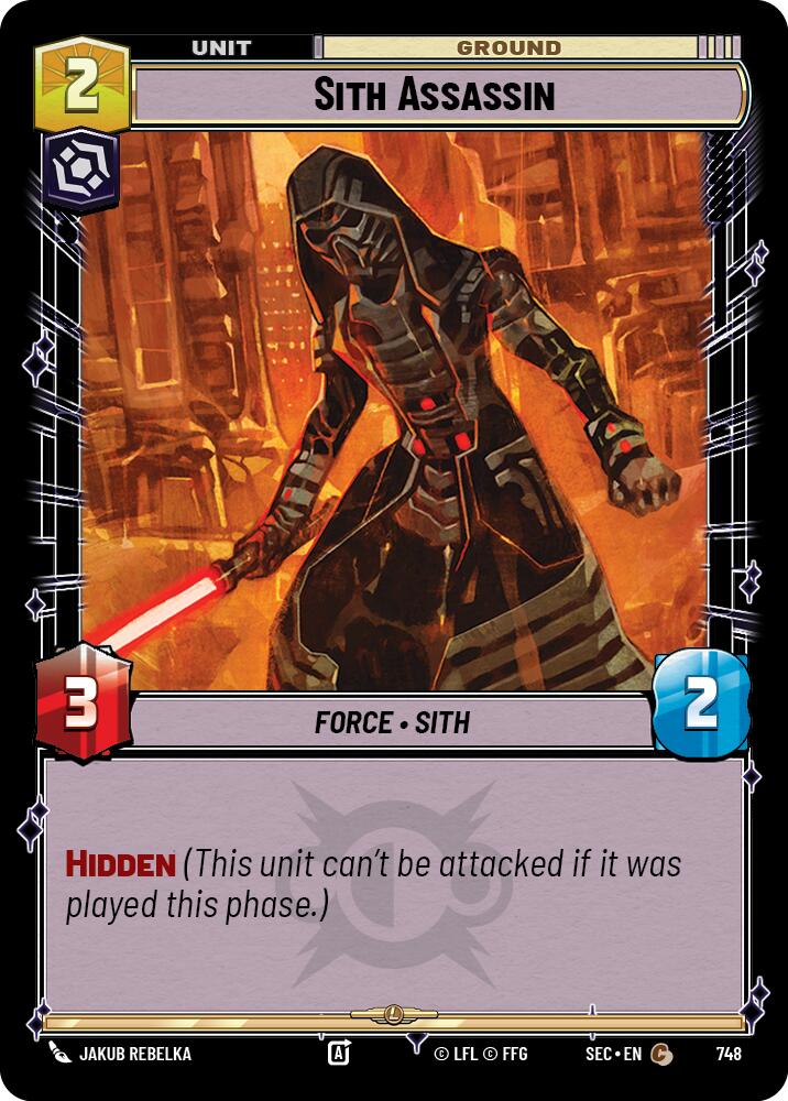 Sith Assassin (748) (Foil) (748) [Secrets of Power]
