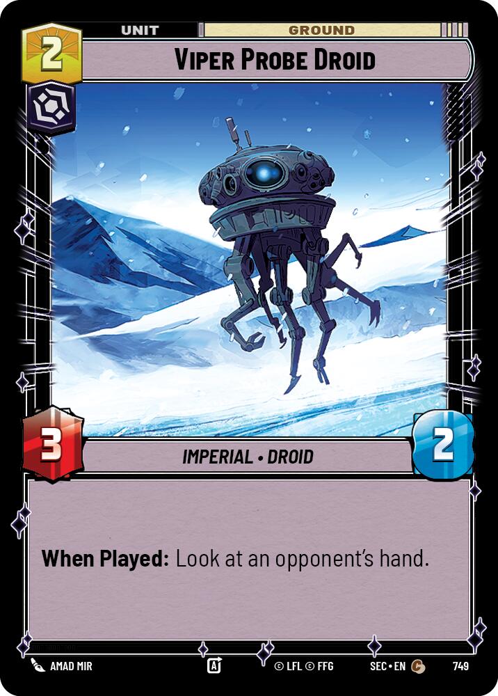 Viper Probe Droid (749) (Foil) (749) [Secrets of Power]