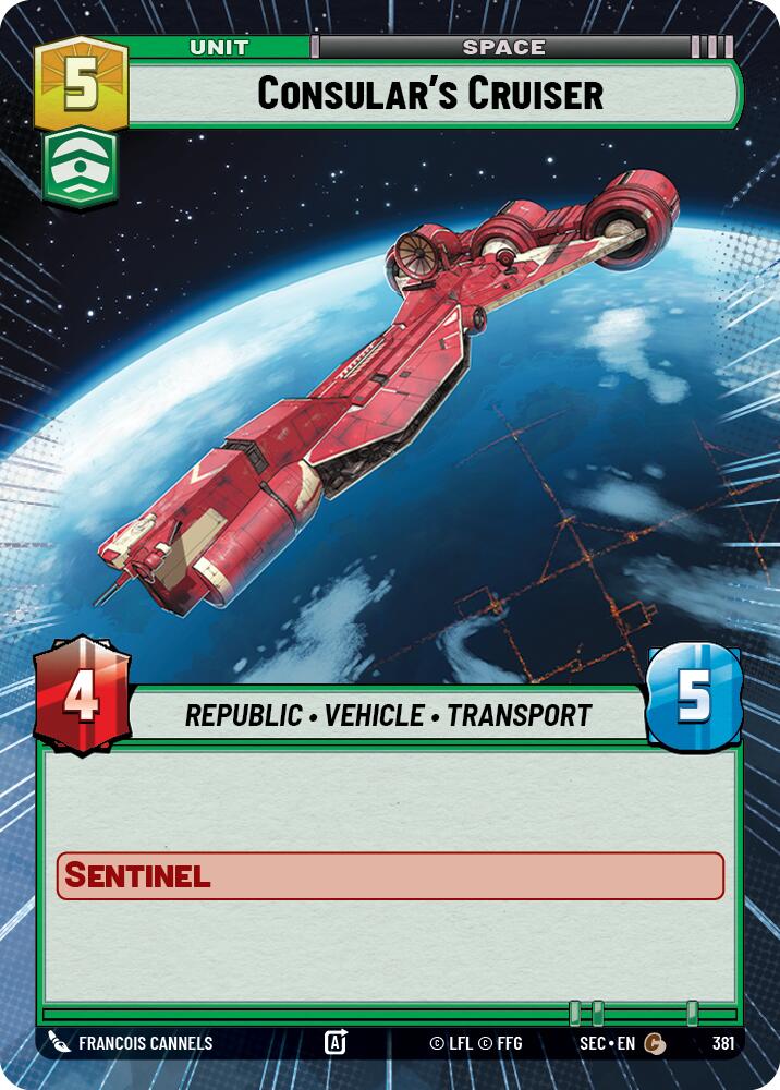 Consular's Cruiser (381) (Hyperspace) (381) [Secrets of Power]