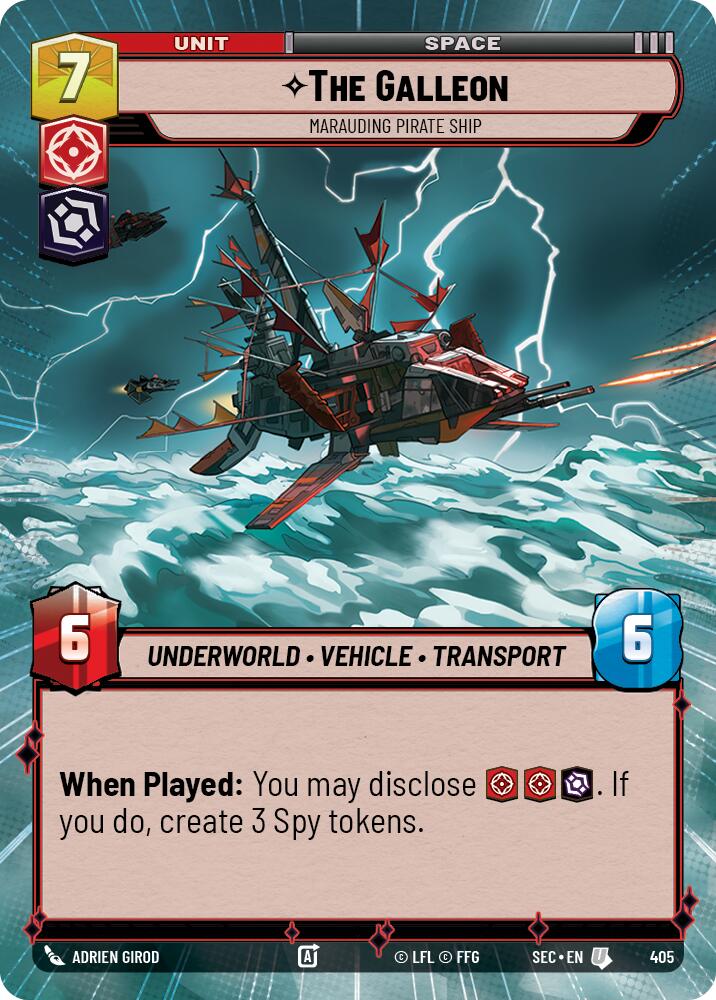 The Galleon - Marauding Pirate Ship (Hyperspace) (405) (405) [Secrets of Power]