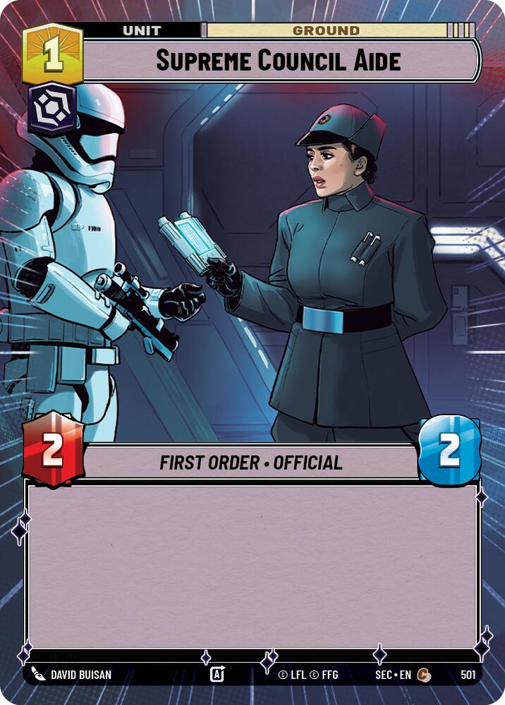 Supreme Council Aide (501) (Hyperspace) (501) [Secrets of Power]