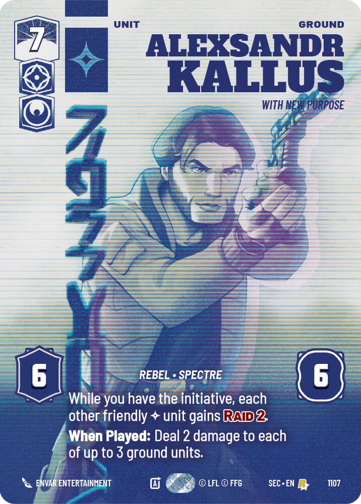 Alexsandr Kallus - With New Purpose (Prestige Foil) (1107) (1107) [Secrets of Power]