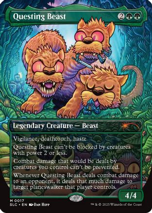 Questing Beast (SLC-017) [Secret Lair Countdown Kit] Foil