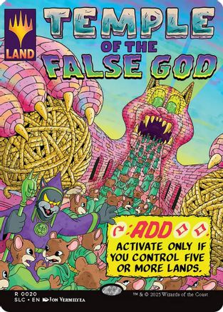 Temple of the False God (SLC-020) [Secret Lair Countdown Kit] Foil