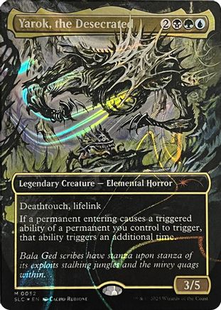 Yarok, the Desecrated (Halo Foil) (SLC-052) [Secret Lair Countdown Kit] Foil