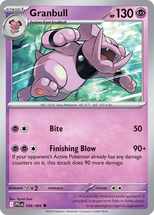 Granbull (038/094) [Mega Evolution: Phantasmal Flames]