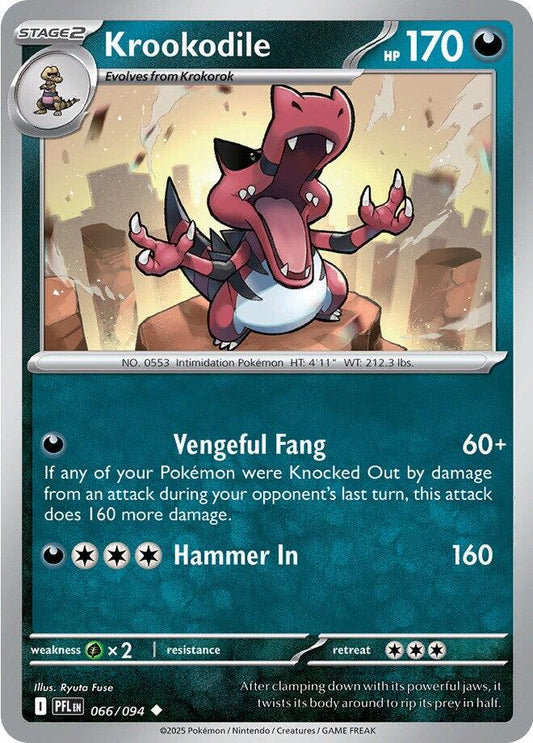Krookodile (066/094) [Mega Evolution: Phantasmal Flames]