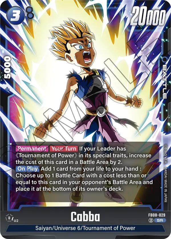 Cabba (FB08-029) [Saiyan's Pride]