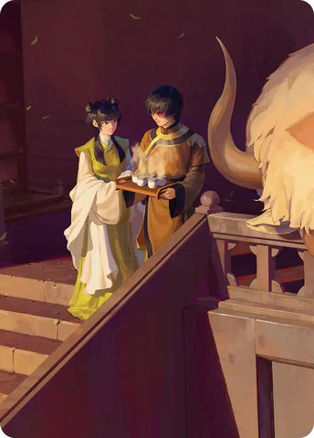 Mai and Zuko Art Card [Avatar: The Last Airbender Art Series]