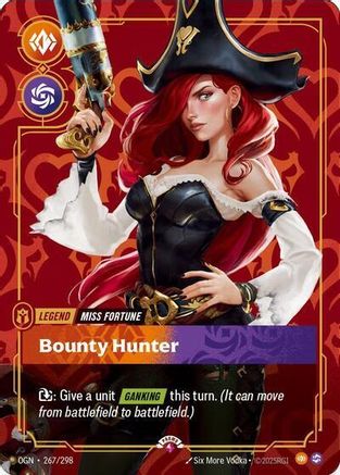 Miss Fortune - Bounty Hunter (267/298) - Riftbound Organized Play Promotional Cards Foil
