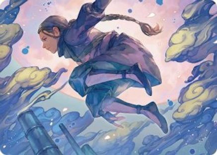 Katara, Seeking Revenge Art Card (ASTLA-029) [Art Series: Avatar: The Last Airbender]