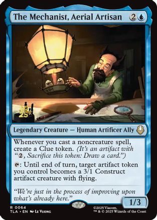 The Mechanist, Aerial Artisan (PRE-064) [Prerelease Cards] Foil