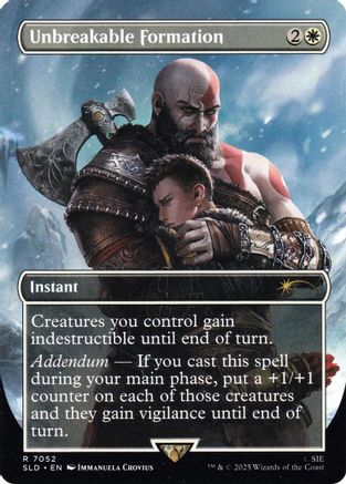 Unbreakable Formation (SLD-7052) [Secret Lair Drop Series] Foil