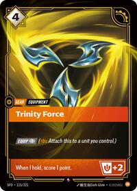 Spiritforged : Trinity Force - 115/221 - Rare - Gear