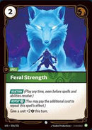 Spiritforged : Feral Strength - 034/221 - Normal - Common - Spell
