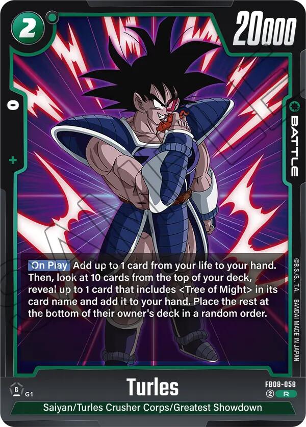 Turles (FB08-058) [Saiyan's Pride]