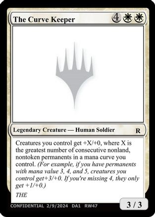 The Curve Keeper [Un-Known Event Playtest Cards]