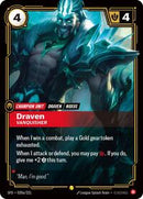 Spiritforged : Draven - Vanquisher (Alternate Art) - 020a/221 - Foil - Showcase - Champion Unit