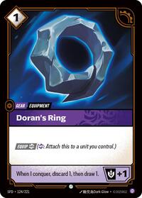 Spiritforged : Doran's Ring - 124/221 - Normal - Common - Gear
