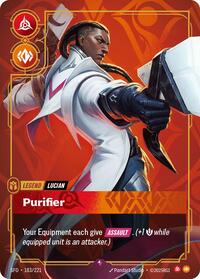 Spiritforged : Lucian - Purifier - 183/221 - Foil - Rare - Legend