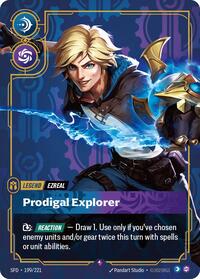 Spiritforged : Ezreal - Prodigal Explorer - 199/221 - Foil - Rare - Legend