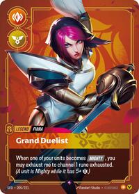 Spiritforged : Fiora - Grand Duelist - 205/221 - Foil - Rare - Legend