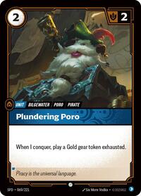 Spiritforged : Plundering Poro - 069/221 - Normal - Common - Unit