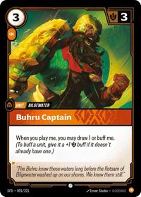 Spiritforged : Buhru Captain - 091/221 - Normal - Common - Unit