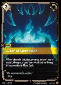 Spiritforged : Altar of Memories - 169/221 - Foil - Rare - Gear