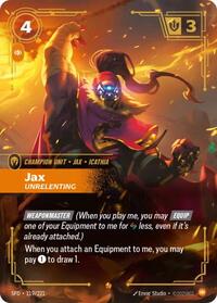 Spiritforged : Jax - Unrelenting - 119/221 - Foil - Epic - Champion Unit