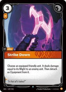 Spiritforged : Strike Down - 107/221 - Foil - Uncommon - Spell