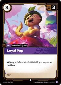 Spiritforged : Loyal Pup - 126/221 - Foil - Common - Unit