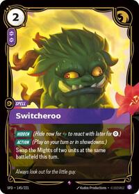 Spiritforged : Switcheroo - 145/221 - Foil - Rare - Spell
