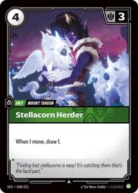 Spiritforged : Stellacorn Herder - 048/221 - Normal - Uncommon - Unit